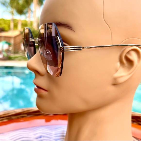 New, ETRO Metal Frame Sunglasses - Picture 6 of 15